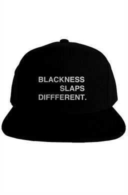 Blackness Slaps Different Snapback
